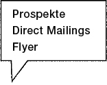 Prospekte, Direct Mailings, Flyers